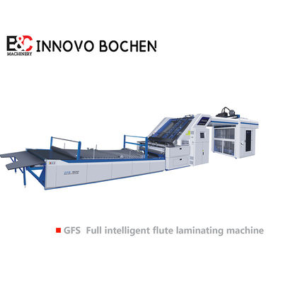 Tự động Flute Laminator thông minh Litho lLamination Machine Thẻ giấy Laminator Machine cho các hộp sóng