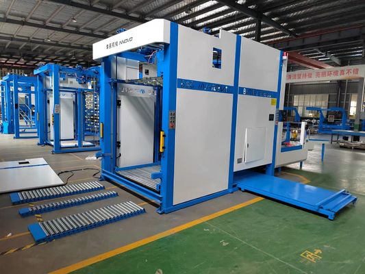 Flip Flop Pallets Máy xếp tự động cho Thẻ lốp cùng với Laminator Flute