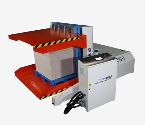 Kích thước giấy tối thiểu 400X380mm Máy lọc giấy tự động hỗ trợ Kích thước giấy tối đa 1500X1500mm hoặc 1700X1700mm và Máy lọc