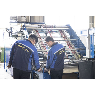 Tự động phát hiện của trên và dưới giấy tốc độ cao Flute Laminator Machine