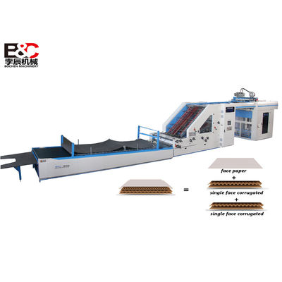 5 Ply Servo Máy Lamination Flute tự động 150m/Min