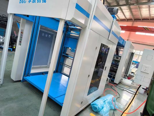 Máy cán màng sóng đôi và máy cán màng litho với dây chuyền xếp chồng lật từ cuộn sang tấm hoặc cuộn sang cuộn