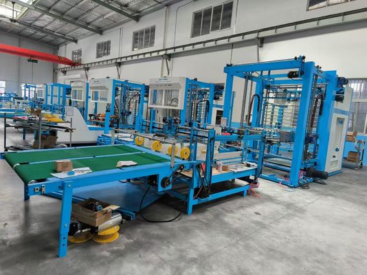Tối đa hóa năng suất với Máy xếp chồng lật tự động để xếp chồng và cán sóng trong sản xuất bìa carton