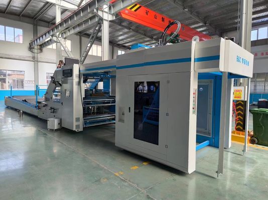 Máy lamination advanced sheet to sheet cho giấy lợp với chỉnh sửa tự động và điều khiển servo ở tốc độ 160m/min