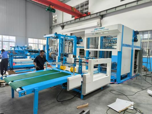 Hệ thống xếp chồng tiên tiến và sơn phút với Máy xếp chồng tự động cho sản xuất ván lợp