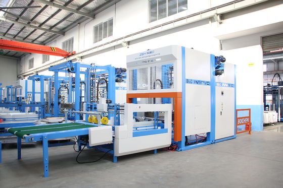 Tự động sản xuất cao Flip Flop Stacker Machine cho sản xuất ván lồi với tốc độ 12000pcs / giờ