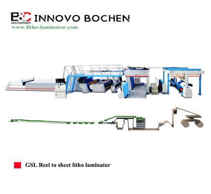 Offline cuộn để giấy cuộn cho ăn Máy laminating Litho với chính xác chính xác và tốc độ cao cuộn cho đóng gói