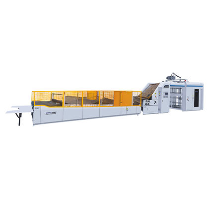 MÁY BỒI SÓNG TỐC ĐỘ CAO tốc độ cao 1500x1500mm 160m / phút 20kw cho bìa giấy có tấm chắn CE