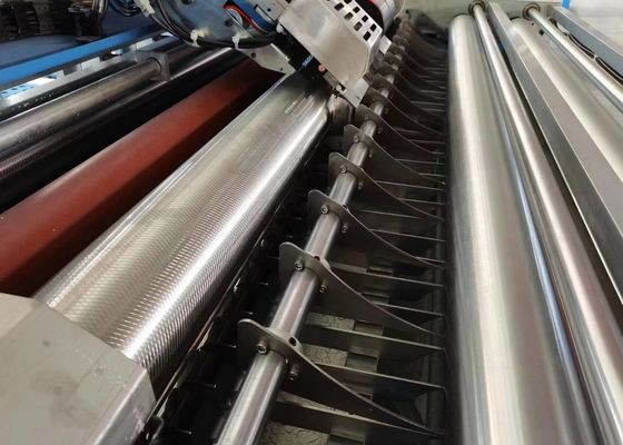 MÁY BỒI SÓNG TỐC ĐỘ CAO tự động có độ chính xác cao cho hộp các tông sóng