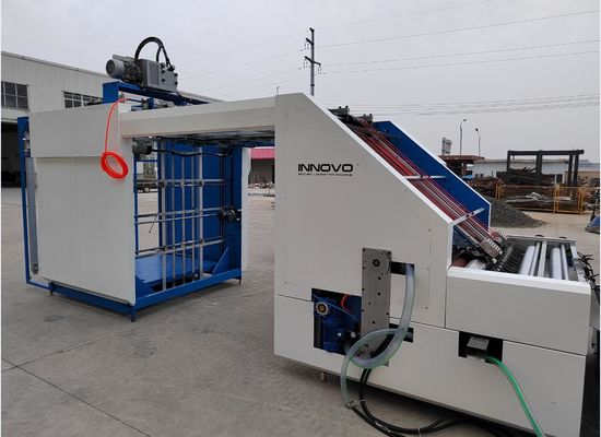 Máy cán sáo động cơ servo Tấm trên cùng đến tấm dưới cùng Tấm sóng thông minh tự động