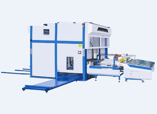 Máy xếp chồng pallet lật tự động cho các tông sóng