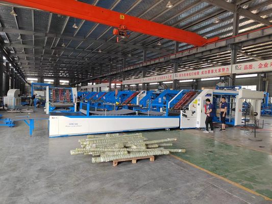 150m/min Tốc độ cao Bảng để Bảng Flute máy làm mỏng tự động cho hộp giấy