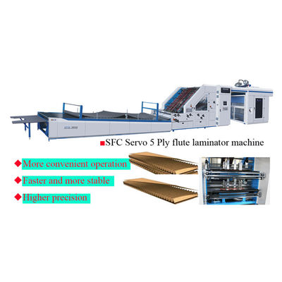Máy laminator phút tự động tốc độ cao cho giấy bìa ván lồi