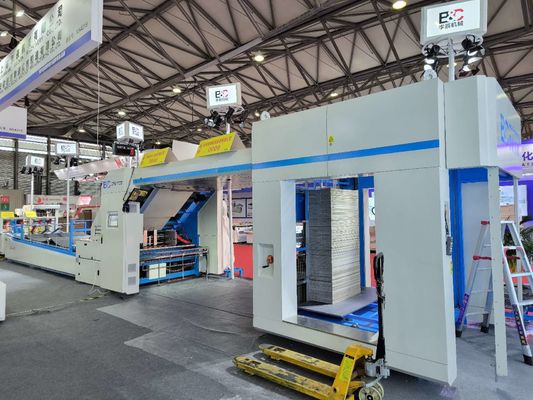 Gfs 200m/min Máy làm mỏng bìa ván lồi cao tốc tự động ăn chồng chéo