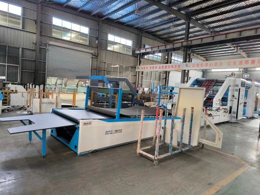 Sfc Lớp giấy lợp từ tấm đến tấm Máy sơn servo 5 Ly 150m/min Tốc độ cao