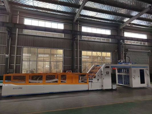 Toàn bộ tự động tốc độ cao 180m / phút 3 lớp Servo corrugated carton board Flute Laminator Machine