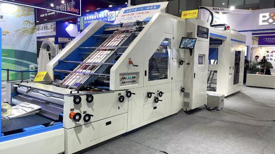 Sfc Lớp gốm để Lớp 5 Ply Flute Laminating Machine với tốc độ cao điều khiển servo