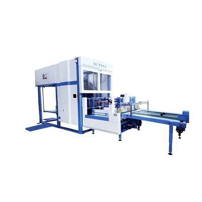Hiệu quả cao tự động hai palletizing giấy lật Pile Turner máy xếp chồng cho ván lồi