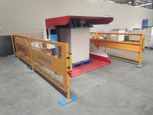 Hiệu quả xoay pallets với tự động Stacker Pile Turner Máy sắp xếp và loại bỏ bụi