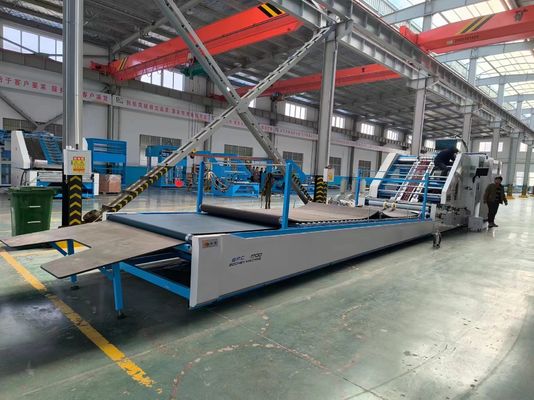 Máy làm mỏng tấm bằng tấm tự động cho giấy đúc lỏng với điều chỉnh tự động và điều khiển servo ở tốc độ 160m/min