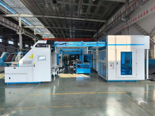 Ứng dụng áp trộn và điều khiển servo Máy laminator phút tốc độ cao cho bảng gốm cong với công nghệ tiên tiến